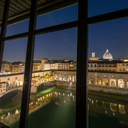 Attico Ponte Vecchio Vista Duomo+parking+terrazzo Firenze